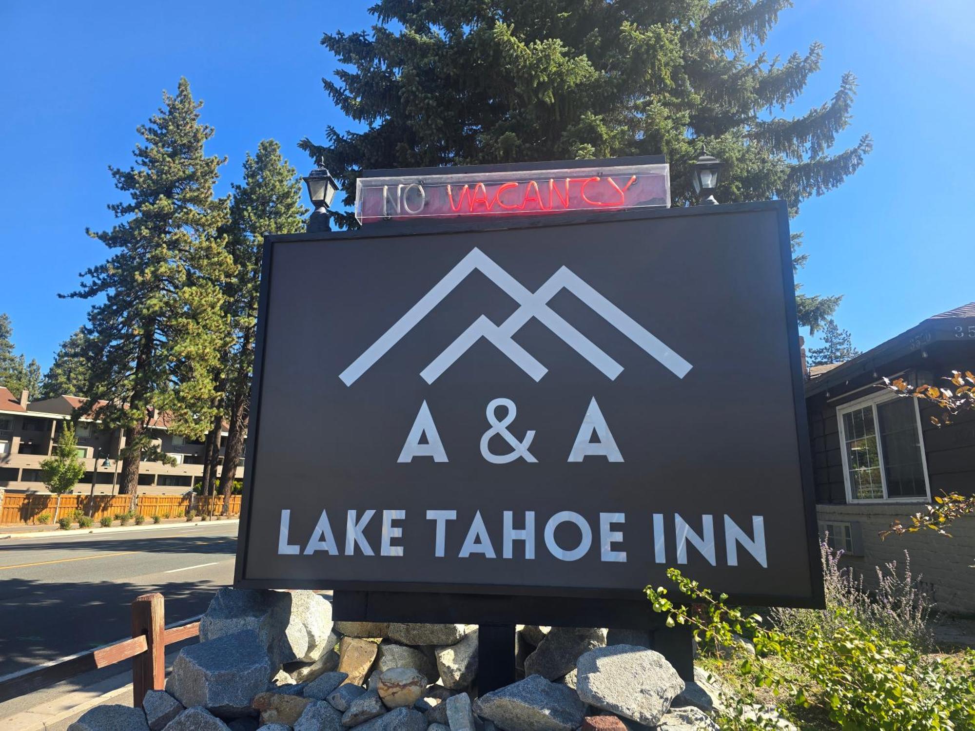 A&A Lake Tahoe Inn South Lake Tahoe Eksteriør billede